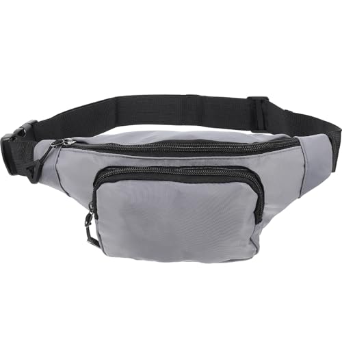 Garneck Bauchtasche Damen Verstellbar Große Kapazität Multifunktional Freizeit Umhängetasche für Reisen Sport Alltag von Garneck