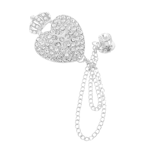 Garneck Brosche mit Quasten Zinklegierung Anstecknadel für Damen zur Perfekten Verschönerung von Anzügen Schals und Besonderen Anlässen Zuverlässig und Komfortabel von Garneck