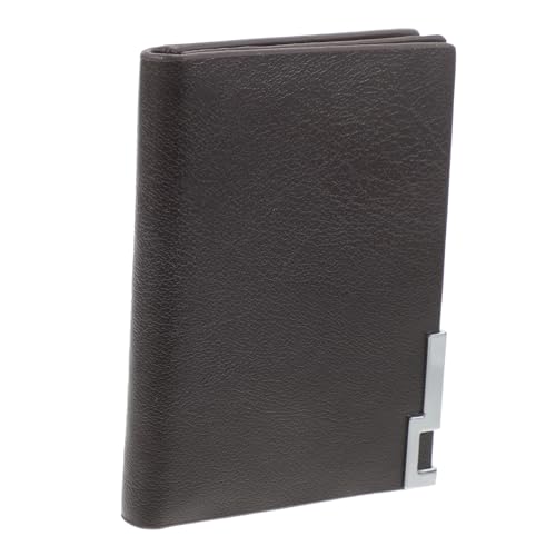 Garneck Business Card Holder aus Großer Kapazität Kartenetui für Herren Robuster Visitenkartenetui Schlankes Design Praktisch für Büro Reise und Alltag Braun von Garneck
