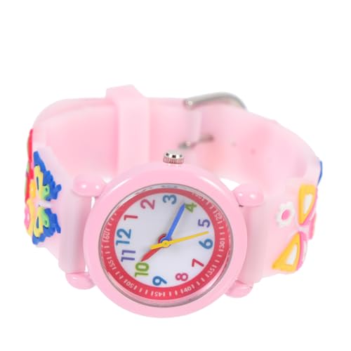 Garneck Cartoon Armbanduhr für Wasserdichte Silikon Uhr mit Lebendigem Design für Kleine Mädchen Langlebig für Zeitlernenden von Garneck