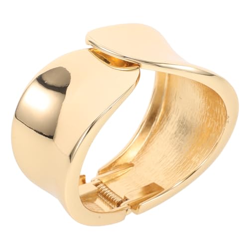 Garneck Chunky Cuff Bangle Armband Damen Offenes Design Verstellbar Geometrisch Minimalistisch Zinklegierung Schmuck Für Freundin Und Mutter Alltag Party von Garneck