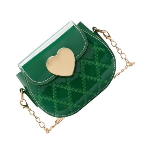 Garneck Crossbody Tasche PU Grün Modisch und Leicht Verstellbarer Schultergurt Kompakte mit Ausreichend Stauraum für Münzen und Karten Niedliches Design für Mädchen als von Garneck
