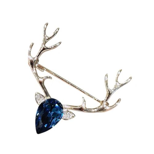 Garneck Damen Brosche Anstecknadel aus Langlebiger Legierung Dekorativer Reverspin für Kleidung Schal und Mütze Einzigartiges Accessoire für Vielseitige Outfits Goldfarben von Garneck