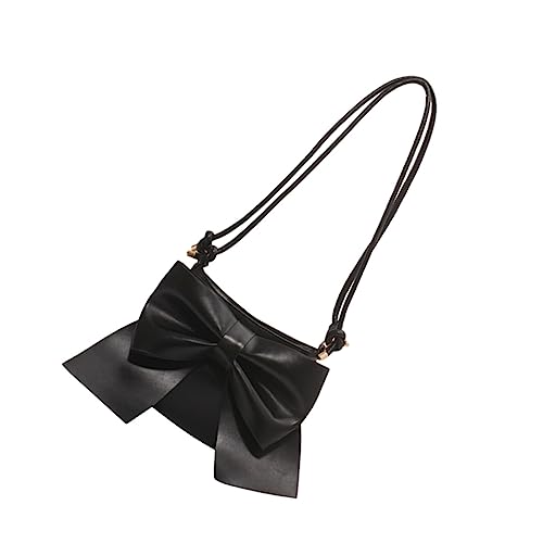 Garneck Damen Crossbody Bag mit Schleifen Design Stilvolle Umhängetasche aus Hochwertigem Material Vielseitig für Alltag Büro und Freizeit Praktische Reißverschluss Closure als von Garneck