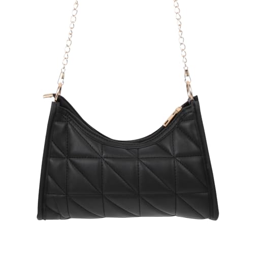 Garneck Damen Crossbody Tasche mit Zipper Modische Umhängetasche mit Mittlerem Fassungsvermögen Vielseitig für Arbeit Party und Alltag Leichte Schultertasche für Handy Schlüssel und von Garneck