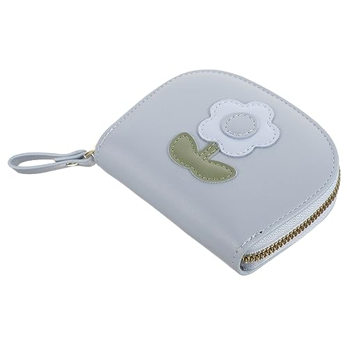 Garneck Kleine Geldbörse Damen Kartenetui Aus Pu-Material Mit Reißverschluss Mehrzweck Geldbörse Für Damen Zum Aufbewahren Von Karten Und Geld Kompakt Leicht Tragbar von Garneck