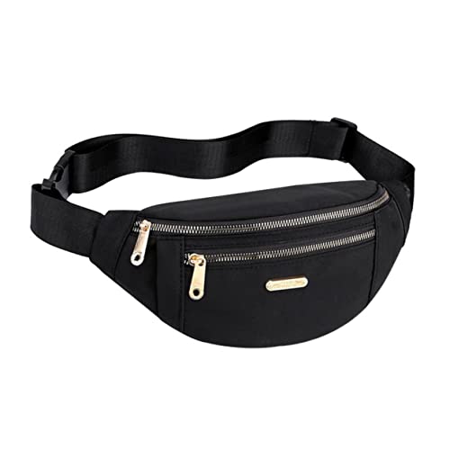 Garneck Damen-Hüfttasche Trendige Umhängetaschen Für Damen Outdoor-Beutel Fließendes Wasser Gürtel Sport-Umhängetasche Cinturon para Gym Homme Herren-Reisebrieftasche von Garneck