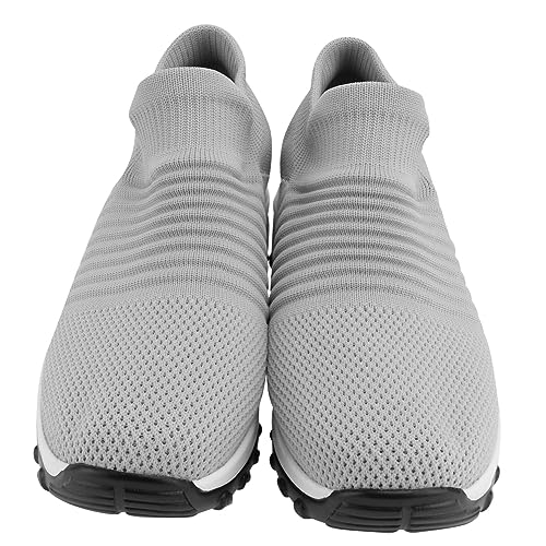 Garneck Damen Sportschuhe mit Atmungsaktivem Mesh rutschfeste Pu Sohle Federnde Luftpolster Modische Freizeitschuhe Große Bequem und Leicht für Alltag und Sport von Garneck