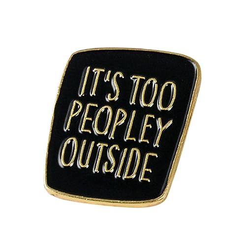 Garneck Delikate Unisex Alloy Brosche mit Kreativem Emaille Design Anstecknadel für Kleidung und Taschen Vielseitige Party Brosche Langlebiger Schmuck für Damen und Herren Zufällige Farbe von Garneck