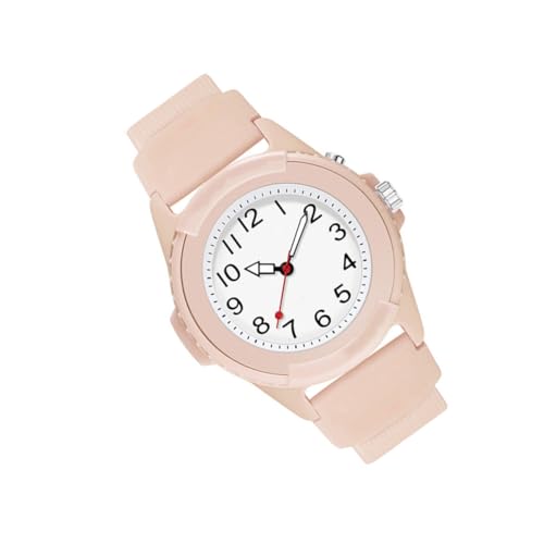 Garneck Digitale Junge Mädchen Armbanduhr Leuchtend Wasserdichte Uhr Mit Hintergrundbeleuchtungstaste Für Nachtablesung Tpu Armband Sportuhr Für Junge Mädchen von Garneck