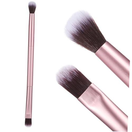 Garneck Doppelseitiger Makeup Pinsel für Frauen Premium Aluminiumgriff Weiche Faserborsten Tragbarer Kosmetikpinsel für Augenbrauen und Lidschatten Dunkles Mattgold Präzises Auftragen und Garneck Doppelseitiger Makeup Pinsel für Frauen Premium Aluminiumgriff Weiche Faserborsten Tragbarer Kosmetikpinsel für Augenbrauen und Lidschatten Dunkles Mattgold Präzises Auftragen und von Garneck