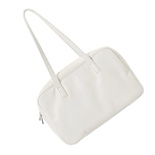 Garneck Einfache Damen Umhängetasche PU Große Schulter Messenger Bag für Alltag und Freizeit Vielseitige Achseltasche mit Reißverschluss für Geldbörse Handy und Garneck Einfache Damen Umhängetasche PU Große Schulter Messenger Bag für Alltag und Freizeit Vielseitige Achseltasche mit Reißverschluss für Geldbörse Handy und von Garneck