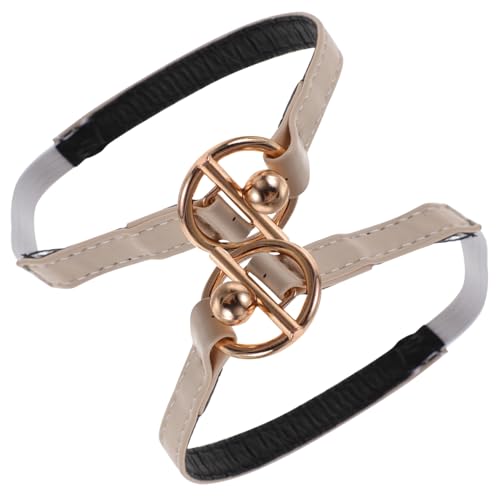 Garneck Elastische Abnehmbare Fersenriemen für Damen Schnallbare Schuhriemen für High Heels Rutschfeste Hautfreundliche Ersatz Absatzbänder Installation Passend für Verschiedene von Garneck