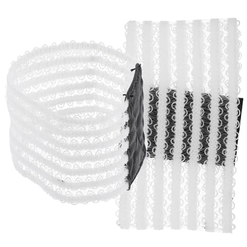 Garneck Elastische High Heel Schnürsenkel Ersatzriemen für Damen Rutschfeste Weiße Schuhbänder Komfortable Fersensicherung Verleiht Sicheren Halt und Modisches Design von Garneck