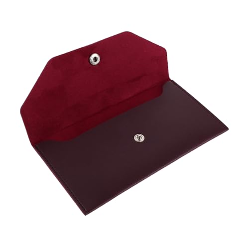 Garneck Elegante Geldbörse Damen Flip Design Portemonnaie Kleine Münztasche Geldbeutel Tragbar Münzfach Schlanke Brieftasche für Alltag und Reise von Garneck