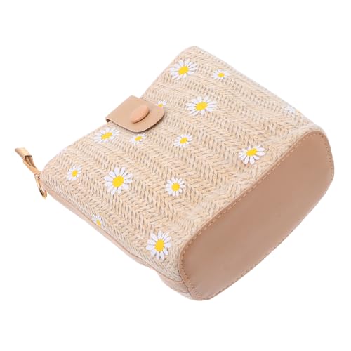 Garneck Elegante Umhängetasche Damen Wasserabweisend Stilvoller Single shoulder Bag Französischer Chic Lässige Outdoor Messenger Bag Mädchen Storage Pouch Khaki von Garneck