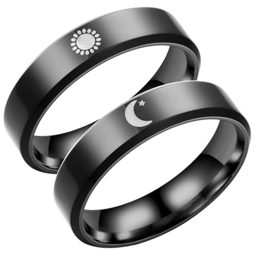 Garneck Elegantes Partner Mond motiv aus Robustem Material Verlässlich und Komfortabel als Verlobungs Freundschaftsringe für Geschenkidee zum Geburtstag oder Jahrestag Garneck Elegantes Partner Mond motiv aus Robustem Material Verlässlich und Komfortabel als Verlobungs Freundschaftsringe für Geschenkidee zum Geburtstag oder Jahrestag von Garneck