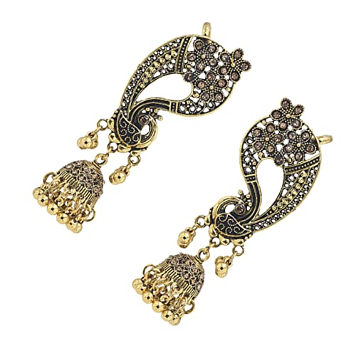 Garneck Ethnische Vintage Ohrhänger mit Filigraner Gravur Statement Ohrringe für Damen und Mädchen Vielseitiger Schmuck für Party Hochzeit und Alltag Retro Nationalstil Accessoire von Garneck