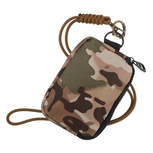 Garneck Freizeit im Freien Tragbare Schlüsselaufbewahrung Schlüsselkartenetui Reise-Brieftaschen-Organizer Münzbeutel Schmuckbeutel Reisegeldbörse Reisebrieftasche Münzfach Oxford-Stoff von Garneck