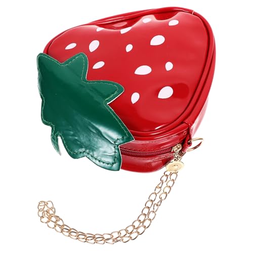Garneck Umhängetasche Obst Design für Damen PU Umhängetasche Fruchtform Handytasche Schultertasche Leicht und Tragbar Garneck Umhängetasche Obst Design für Damen PU Umhängetasche Fruchtform Handytasche Schultertasche Leicht und Tragbar von Garneck