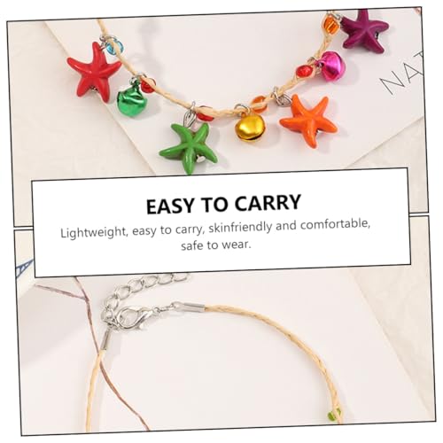 Garneck Strand Fußkette Für Frauen Muschel Knöchel Dekoration Dünn Fußschmuck Leicht Und Hautfreundlich Fußkettchen von Garneck