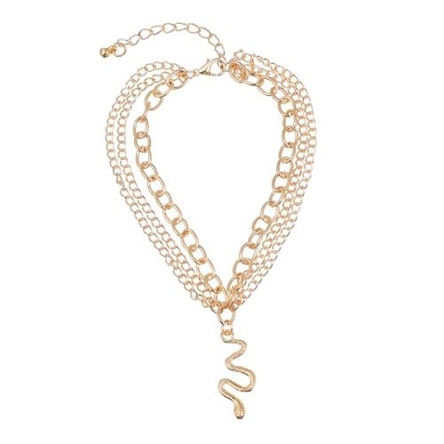 Garneck Goldene Kreuz Fußkette für Damen Verstellbare Metall Anklet mit Schlangenanhänger Eleganter Strand und Partyschmuck Accessoire für Stilbewusste Frauen Garneck Goldene Kreuz Fußkette für Damen Verstellbare Metall Anklet mit Schlangenanhänger Eleganter Strand und Partyschmuck Accessoire für Stilbewusste Frauen von Garneck