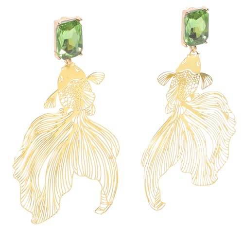 Garneck Goldfisch Ohrringe Damen Modeschmuck aus Langlebiger Chinesischer Stil Ohrstecker für Frauen Teenager Geschenkidee Garneck Goldfisch Ohrringe Damen Modeschmuck aus Langlebiger Chinesischer Stil Ohrstecker für Frauen Teenager Geschenkidee von Garneck
