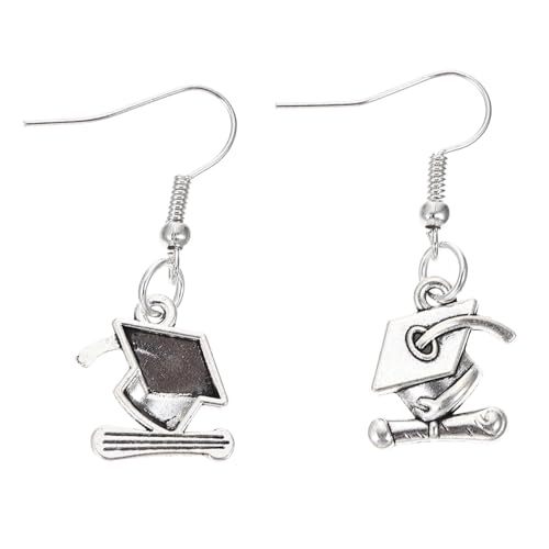 Garneck Graduation Ohrstecker Ohrhänger Schmuck Einfach Elegant Feiner Handwerkskunst Für Abschlussfeier Damen Accessoire von Garneck