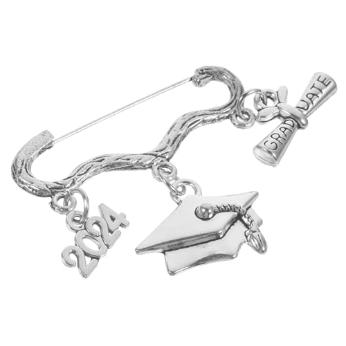 Garneck Graduierungsbrosche Anstecknadel Jubiläumsschmuck Modeschmuck für Kleidung und Hut Abschlusssaison Erinnerungsstück Stilvolles Accessoire Garneck Graduierungsbrosche Anstecknadel Jubiläumsschmuck Modeschmuck für Kleidung und Hut Abschlusssaison Erinnerungsstück Stilvolles Accessoire von Garneck