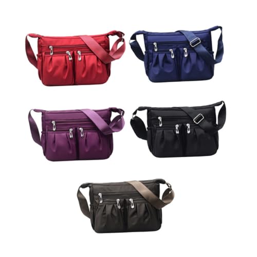 Garneck Große Kapazität Umhängetasche für Damen Multi Pocket Schultertasche Schwarz für Reisen Shopping und Alltag mit Praktischen Außenfächern für Schnellen Zugriff Garneck Große Kapazität Umhängetasche für Damen Multi Pocket Schultertasche Schwarz für Reisen Shopping und Alltag mit Praktischen Außenfächern für Schnellen Zugriff von Garneck