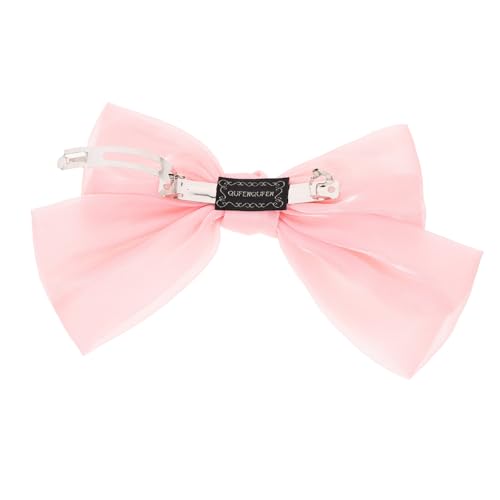 Garneck Delikate Haarklammer Mit Schleife Perlmuttfarbenes Satin-haaraccessoire Für Frauen Vielseitige Haarspange Für Dickes Haar Für Partys Und Alltag Perfektes Für von Garneck