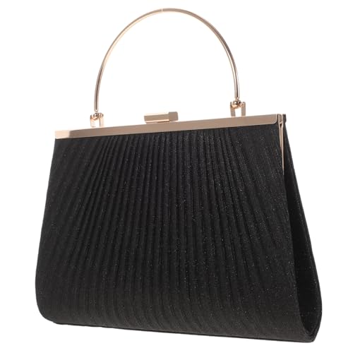 Garneck Handtasche Damen Glitzer Clutch Abendtasche Große Kapazität Handgefertigt für Party Hochzeit von Garneck
