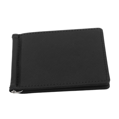 Garneck Herren Geldbörse Vintage PU mit Metallclip Ultradünnes Multi Lagen Kartenetui Kompakt und Robust für Reisen und Täglichen Gebrauch von Garneck
