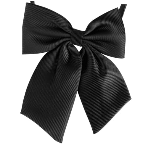 Garneck Herren Mikrofasern Vorgebundene Fliege Set Schwarz Verstellbare Krawatte für Formelle Anlässe Hochzeiten Bälle und Partys Must Have für Modebewusste Männer von Garneck