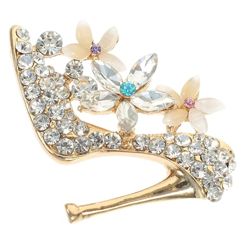 Garneck Legierungsbrosche High Heel Design Brosche Elegante Brosche Modische Legierung Für Dekoration Geschenk Damen von Garneck