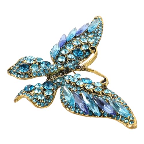 Garneck Hochwertige Schmetterlingsbrosche für Damen Eleganter Anstecker mit Funkelnden Strasssteinen für Kleidung Schals und Hüte Widerstandsfähig gegen Verblassen und Bruch Garneck Hochwertige Schmetterlingsbrosche für Damen Eleganter Anstecker mit Funkelnden Strasssteinen für Kleidung Schals und Hüte Widerstandsfähig gegen Verblassen und Bruch von Garneck