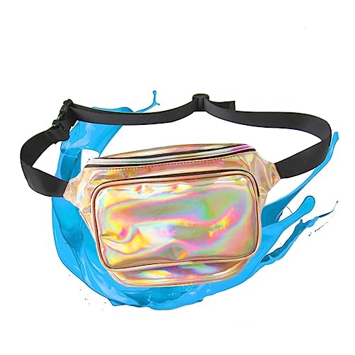 Garneck Gürteltasche Hüfttasche Für Damen Brusttasche Für Damen Crossbody Umhängetaschen Für Damen Crossbody-Brusttaschen Für Frauen Brusttasche Mit Hologramm Sport Fräulein von Garneck