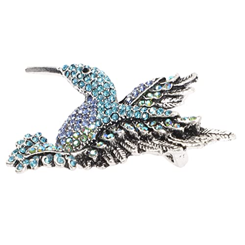 Garneck Brosche Pin für Damen Strass Broschennadel Vogel Anstecknadel Eleganter Schmuck für Kleidung und Abendkleid von Garneck