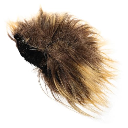 Garneck Charmante Kunsthaarperücke für Erwachsene und Kinder Lustige Cosplay Perücke für Partykostüme Accessoire für Maskerade und Festivals von Garneck