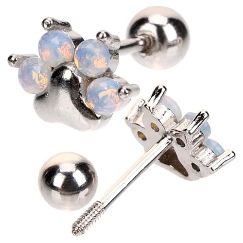 Garneck Katzenpfoten-ohrstecker Für Damen Kreative Ohrschmuck Personalisierte Ohrringe Süße Ohrstecker Für Mädchen Trendige Ohrschmuck Für Frauen Statement-ohrstecker von Garneck