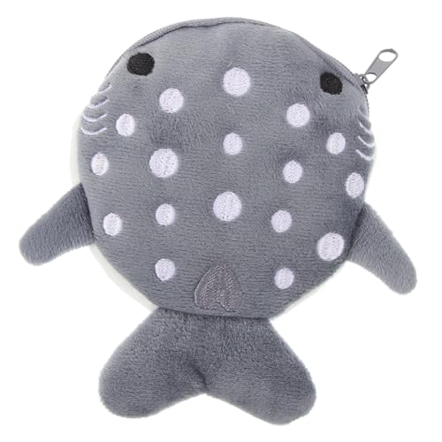 Garneck Kawaii Geldbörse für Damen Plüsch Münztäschchen mit Reißverschluss Süße Geldbörse für Schlüssel und Kleingeld Kleine Kosmetiktasche für Alltag von Garneck