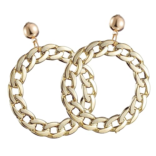 Garneck Kettenohrringe Damen Geometrisch Hängend Leicht Statement Ohrschmuck Party Schmuck von Garneck