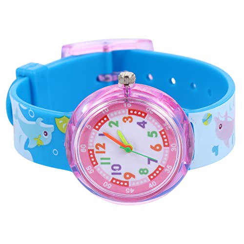 Garneck Kinderarmbanduhr Mit Cartoon-aufdruck Junge Mädchen-silikonuhr Für Mädchen Und Jungen Armbanduhr Aus Weichem Und Langlebigem Silikon Präzise Zeitmessung Für Täglichen von Garneck