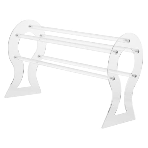 Garneck Klarer Haarschmuck Organizer für Stirnbänder und Haarspangen Multifunktionale Stabile Halterung für Damen Platzsparende Aufbewahrungslösung für Haaraccessoires von Garneck