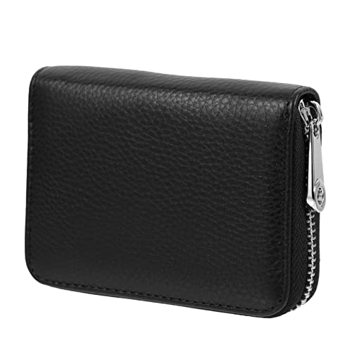 Garneck Kleine Brieftasche Außenkartenhalter mit Reißverschluss Identifikationskartenbeutel für Id Karten und Bankkarten Langlebiger Kartenorganizer für Damen von Garneck