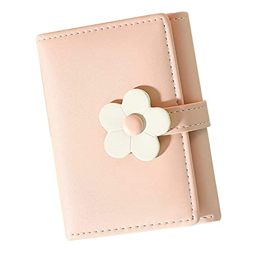 Garneck Kleine Mädchen Geldbörse PU Dreifach Kompakte Dekorative Münztasche Leichte Bankkartenhülle für Schüler Modisch und Tragbar Geeignet für Schule und Alltag von Garneck