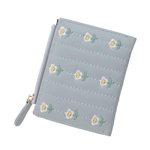 Garneck Kompakte PU Geldbörse im Bifold Design mit Kartenhalter und Münzfach für Reisen und Alltag von Garneck