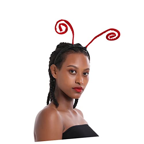 Garneck Kostüm Kopfschmuck Weihnachtsstirnband Halloween-haar-accessoire Mottenantennen-stirnband Ameisenhaarbänder Kostüm Haarband Zubehör Für Ameisenkostüme Persönlichkeit Tier Fräulein von Garneck