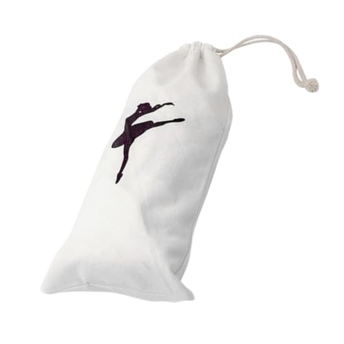Garneck Kordelzug Ballettschuhtasche aus Robustem Canvas Verschleißfest Geräumig für Spitzenschuhe und Tanzzubehör Vielseitig für Mädchen Praktische Aufbewahrungstasche mit Attraktivem von Garneck