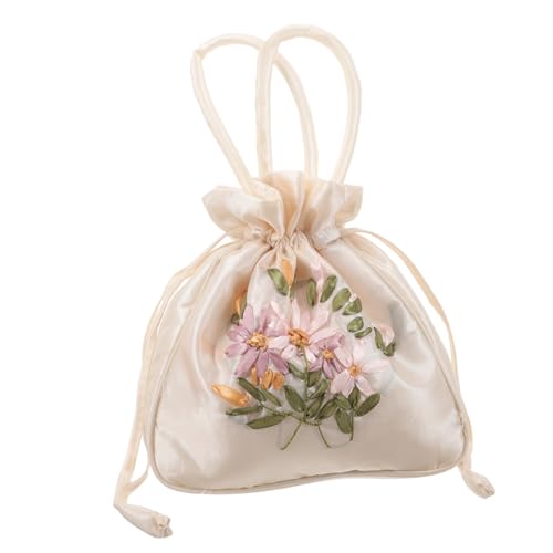 Garneck Kordelzug Handtasche für Damen Tragbare Dekorative Geldbörse im Boho Stil Kleine Tasche mit Einzigartigem Design für Mobiltelefon und Schlüssel Vielseitig Einsetzbar Garneck Kordelzug Handtasche für Damen Tragbare Dekorative Geldbörse im Boho Stil Kleine Tasche mit Einzigartigem Design für Mobiltelefon und Schlüssel Vielseitig Einsetzbar von Garneck